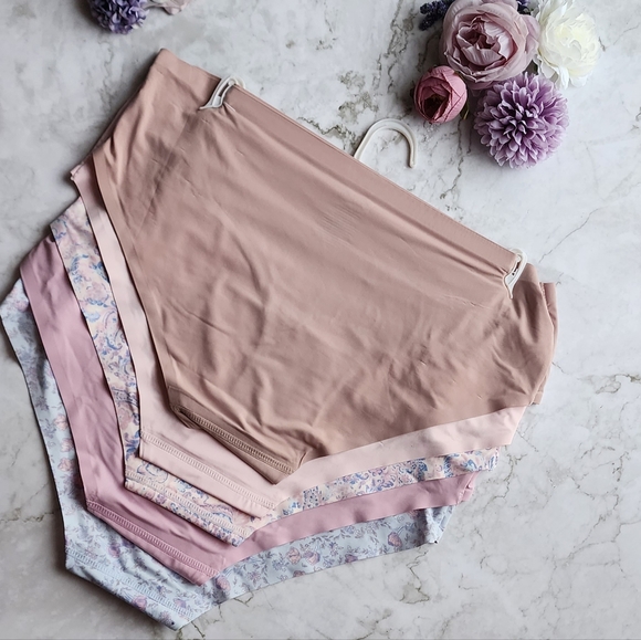 ♥️ Jessica Simpson 5 Pack, Invisible Lines, Hipster Fit, Size L - Picture 5 of 13